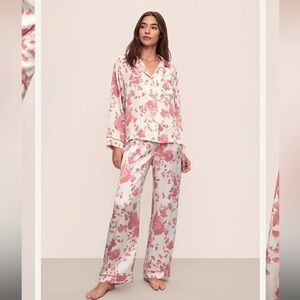 Eberjey x L’AGENCE Inez silk pajamas